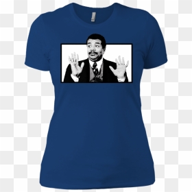 Neil Degrasse Tyson T-shirt - Active Shirt, HD Png Download - neil degrasse tyson png