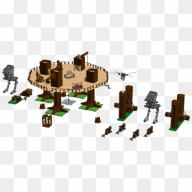 Ldd Ewok Village, By Jamie75 - House, HD Png Download - ewok png