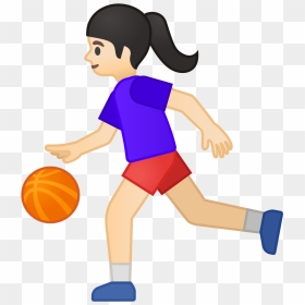 Botando El Balon, HD Png Download - basketball emoji png