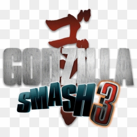 Godzilla Smash - Godzilla Smash 3 Logo, HD Png Download - godzilla logo png