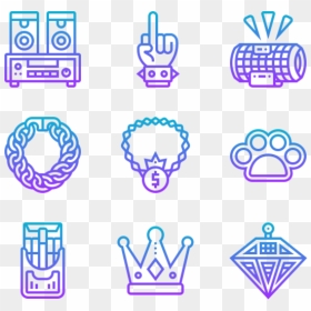 Icon, HD Png Download - hip hop png