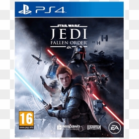 Ps4 Star Wars Jedi Fallen Order, HD Png Download - jedi png