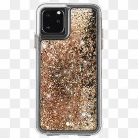 Case-mate Waterfall Gold Case For Iphone 11 Pro - Iphone 11 Pro Gold, HD Png Download - silver sparkles png