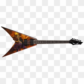 Dave Mustaine United Abominations Guitar, HD Png Download - megadeth logo png