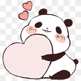Kawaii Cute Love Hearts, Transparent Png - Yururin Panda, Png Download - kawaii heart png