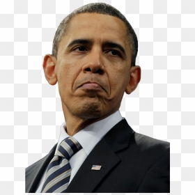 Not Bad Obama Face Transparent Background - Frown Obama, HD Png Download - neil degrasse tyson png