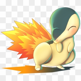 Cyndaquil From Pokemon Gold And Silver By Matsuoamon-d5hdmte - Pokemon Mouse Fire, HD Png Download - cyndaquil png
