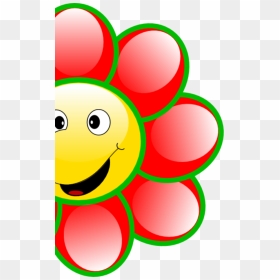 Smiley Flower Cliparts - National Goof Off Day 2019, HD Png Download - smile face png