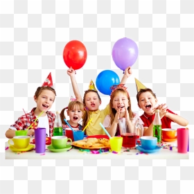 Happy Birthday With People , Png Download - Kids Birthday Party Png, Transparent Png - party people png