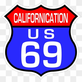 Transparent Route 66 Logo, HD Png Download - highway sign png