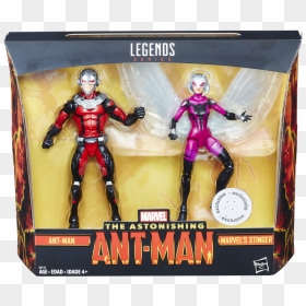 Marvel Legends Ant Man & Stinger 2 Pack Legends Ant - Marvel Legends Teenage Groot, HD Png Download - ant man png