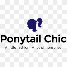Ponytail Chic-logo Color Format=1500w , Png Download - Graphic Design, Transparent Png - ponytail png