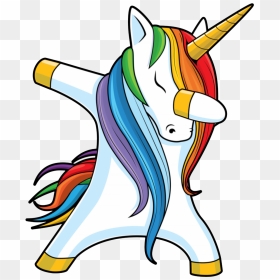 Custom Dabbing T Artistshot - Dab Unicorn, HD Png Download - dabbing png