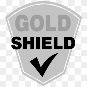 Sign, HD Png Download - gold shield png