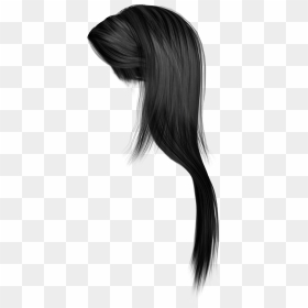 Baby Hair Png - Girl Hair Png Hd, Transparent Png - ponytail png