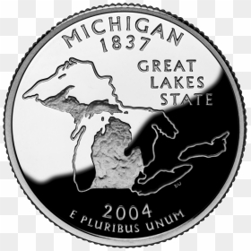 2004 Mi Proof - Great Lakes State Michigan, HD Png Download - the more you know png
