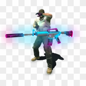 Assault Rifle, HD Png Download - csgo character png