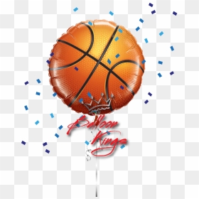 Large Basketball - Basketball Balloon, HD Png Download - basketball emoji png