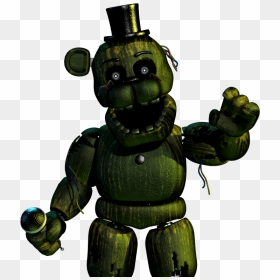 Smg4 Wiki - Fnaf Phantom Freddy Full Body, HD Png Download - freddy png