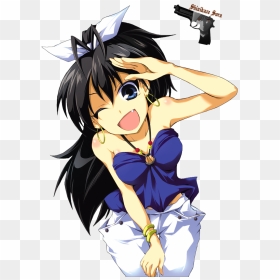 Transparent Anime Sweat Png - The Idolmaster, Png Download - ponytail png
