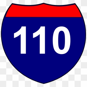 Highway 110 Sign, HD Png Download - highway sign png