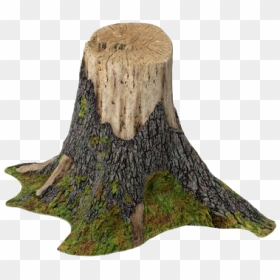 Stump Tree Trunk Transparent Background - Tree Stump Png, Png Download - wood background png