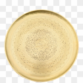 Gold Shield Serving Tray - Ceramic, HD Png Download - gold shield png