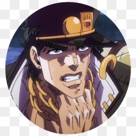 #jojo #jotarokujo #jojosbizzareadventure #jojoicon - Cartoon, HD Png Download - jotaro kujo png
