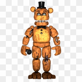 Thumb Image - Fnaf 2 Withered Freddy Transparent, HD Png Download - freddy png