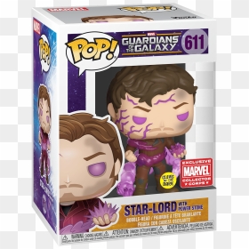 Star Lord Funko Pop Power Stone, HD Png Download - star lord png