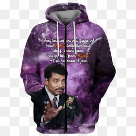 Neil Degrasse Tyson Tshirt - Hoodie, HD Png Download - neil degrasse tyson png