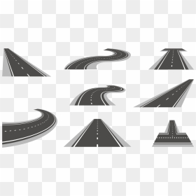 Highway Vector, HD Png Download - highway sign png