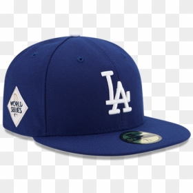 Los Angeles Dodgers World Series 59fifty Patch Fitted - 2017 Dodgers World Series Hat, HD Png Download - dodgers png