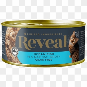 Reveal Chicken With Cheese Wet Cat Food 2.47 Oz, HD Png Download - ocean fish png