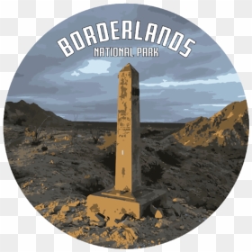 Borderlandsnationalpark - Sign, HD Png Download - borderlands png
