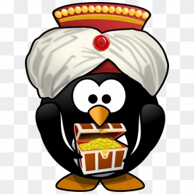 Turban Dastar Headgear Dumalla Computer Icons - Cartoon Penguin With Bow Tie, HD Png Download - pingu png