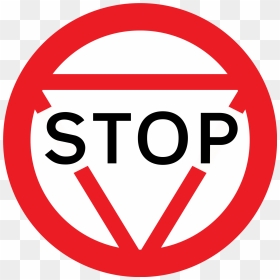 Collection Of Stop Sign Image - Highway Code Stop Sign, HD Png Download - highway sign png