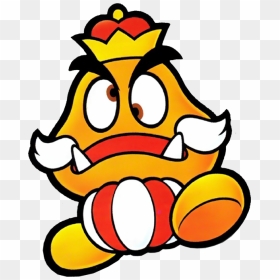Villains Wiki - King Goomba, HD Png Download - goomba png