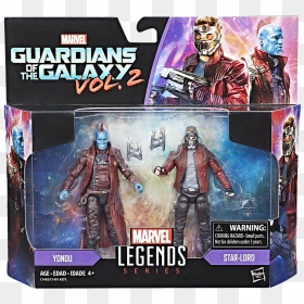 Guardians Of The Galaxy Vol 2 Marvel Legends, HD Png Download - star lord png