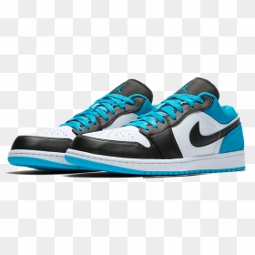 Air Jordan 1 Low Se Laser Blue - Nike Air Jordan 1 Low Laser Blue, HD Png Download - blue laser png