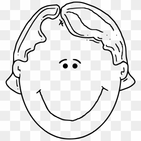 Boyface3 Outline Clip Arts - Clip Art Of Head, HD Png Download - ewok png