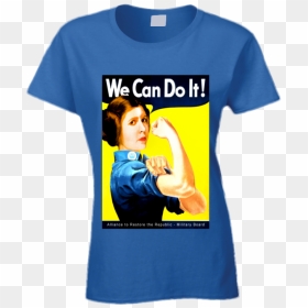 Rosie The Riveter Death, HD Png Download - princess leia png