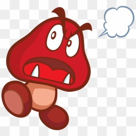 Super Princess Peach Sad Goomba, HD Png Download - goomba png