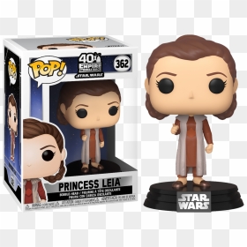 Funko Pop Star Wars The Empire Strikes Back Princess - Funko Pop Star Wars Empire Strikes Back, HD Png Download - princess leia png