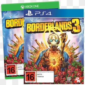 Borderlands 3 Ps4 Xb1 - Playstation 4, HD Png Download - borderlands png