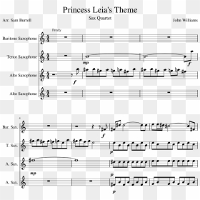 Transparent Princess Leia Png - My Chemical Romance Alto Sax Sheet Music, Png Download - princess leia png