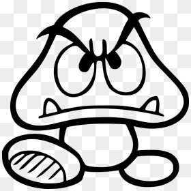 Mario Mushroom Png Transparent, Png Download - goomba png
