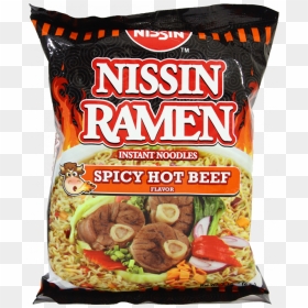 Nissin Ramen Spicy Noodles , Png Download - Nissin Spicy Beef Noodles, Transparent Png - noodles png
