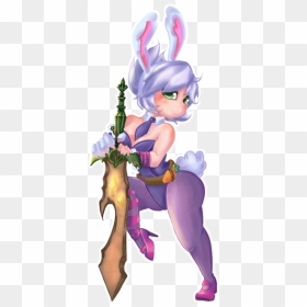 #riven #conejita #coneja #rabbit #cute #chibi #sexy - Chibi Sexy, HD Png Download - riven png