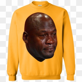 Crying Jordan Sweatshirt - Jeff Tiger King Meme, HD Png Download - backwoods png